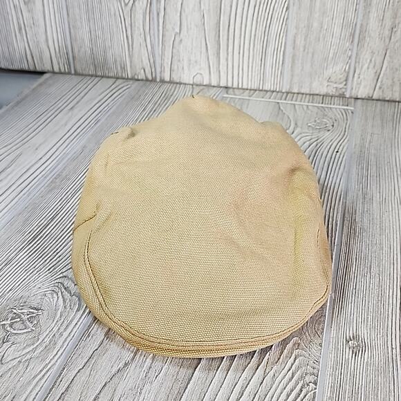 Duluth Trading Co. Cotton Newsboy Tan Cap Hat Medium - Picture 9 of 10